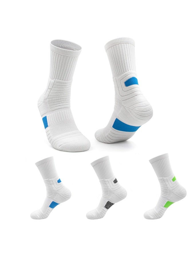 3 أزواج من الجوارب الرياضية السميكة، مقاس أمريكي 6.5-8 (مقاس واحد يناسب الجميع) - Image 1